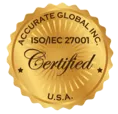 Sceau de certification ISO/IEC 27001:2022